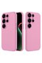 Samsung Galaxy S26 Ultra Compatible Case with Velvet Inside, Erasable Launch Case, Pink