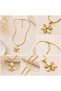 Steel Daisy Model Necklace - 2