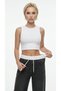 Alv Black Elastic Waist Lace-Up Jeans Denim Loose Jean Palazzo Comfortable Fit Lycra-Free Trousers - 6