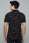 Printed Polo T-Shirt with Short Sleeves - 4