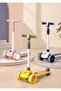 3 Wheel Scooter for Kids with LED Light-Up Wheels, Foldable Adjustable Height, Anti-Slip Deck, Music, Ages 3-8 - 7