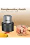Multifunction Electric Food Processor, Stainless Steel Meat and Vegetable Chopper, 2L/3L Capacity - 2