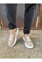 Handmade Genuine Leather Men's Casual Sneaker Shoes - 4