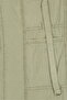 Women Regular Fit Solid Cargo Pants, Light Olive - 5