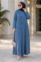 Plus Size Crepe Satin Dress 20798 - 2
