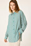 Ethnic Patterned Viscose Shirt - 3