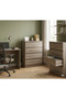 Spring Collection Chest Of 4 Drawer L80cm*W40cm*H92cm gray color - 3