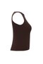 Modern Fit Sleeveless Knitwear Blouse Women's Slim Fit Crew Neck - 3