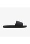 Men's Brand Logo Stylish Looking Single-Strap Thick-Soled Non-Slip Comfortable Durable Slippers Black Slippers