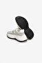 Genuine Leather Mixed Suede Detailed Thick Sole Sneaker Shoes Shoes Xw001 - 4