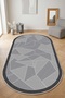 Machine Washable Non-Slip Base Stain-Resistant Colorful Digital Living Room Carpet Kitchen Carpet and Runner Rug