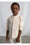 Boy's Linen Shorts and Shirt Set Beige - 2