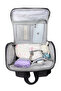Large Size Waterproof Multi-Pocket Mother and Baby Care Backpack Beige - 5