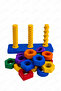 Montessori Screw Shape Matching Game |   Wooden Educational Toy |   Fine Motor Skills and Hand-Eye Coordination Developer - 4