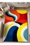 Sdtamor Retro Theme Patterned Modern Woven Base Decorative Carpet Sdtamor47 - 3