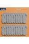 20 Pairs Economic Package Booties Socks Gray 20 Pairs