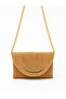 Straw Women's Shoulder Bag with Cover Closure Detail Parla