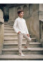 Nevavm Textured Boys' Shirt with Difference in Color - 2
