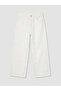 Nevavm Farkıyla Wideleg Embroidered Girls' Trousers - 2