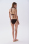 Women's Bronze Tie-Up Bikini Bottom - 2