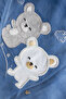 Cotton Double Layer Fiber Filled Velvet Baby Blanket - 5