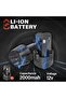 Cordless Car Buffer Polisher with 2 PCS 12V Lithium Rechargeable Battery, 8 Speed Variable - 4