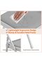 - Set of 2 Folding Metal Chairs with Non-Slip Ear Pads, Chair with Cotton and Linen Seat and Metal Frame, for Indoor and Outdoor Use, Room - 6