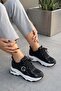 Sharon Imported Special Series Hidden Padded Women's Sneakers Black and White