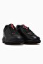 Men's Black Genuine Leather Sneaker - Classic and Casual Comfortable Sole Shoes (Air-Channel) - 6