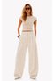 . Women's Basic Crop Crew Neck Slim Fit Stretchy Fabric Casual Stylish Summer Combed Cotton Sports T-Shirt - 3