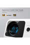 1080P Full HD Smart Projector, 400 ANSI Lumens, 4K HDR Supported, Auto Focus & 6D Keystone, Android 12, WiFi 6 & Bluetooth 5.4, AirPlay & Miracast, Home Theater Video Projector -White - 5