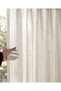Sand Beige Color Premium Linen Tulle Curtain |   1 to 3 Dense Pleats |   Washable