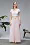Nills Crepe Fabric Elastic Waist Comfortable Fit Women's Trousers Nills00004 - 2