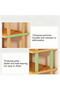 Bamboo Shoe Rack 4/5/6 Tier Free Standing Adjustable Entryway Shoe Organizer, Multi-Layer Boot Storage Shoe Tower, Multipurpose Bamboo Storage Shelf for Entryway Bedroom Bathroom Home Office - 6