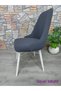 Halka Chair with Arms Model Kitchen and Living Room Chair Cover - 5