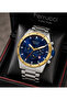 Men's Wristwatch Steel Band Silver Color Function Calendar Casual and Classic Style Gift Boxed - 2