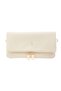 Women's Bag Crossbody Bag Shoulder Bag Double Chain Strap Clutch Handbag – Cream Lior Fold - 6