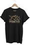 Unisex Pointer Printed T-Shirt - Hunter Dogs Series Crew Neck Cotton T-Shirt - 2