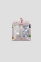 Girl's Patterned Premium Cotton Combed Cotton 2-Piece Boxer Shorts Set - 5
