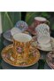 Filizcan Porcelain Hand-Painted 6-Piece Cup Set - 3