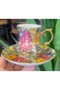 Mostar Triya Porcelain Hand-Painted 2-Cup Set