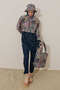 Garden Beach Bag Navy Blue - 4