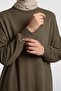 Sports Sweat Cotton Dress Sage - 4