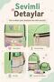 Green Tr4 3-Piece Primary School Bag Set Girls' Backpack + Foil-Lined Lunch Bag + - 7