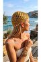 Hand-Knitted Mesh Beanie Stylish Hair Accessory Beach Hat