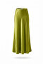 New Season Satin Maxi Skirt - Green
