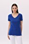 Modal V-Neck Basic T-Shirt - 2