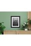 Alayra Naruto Metallic Logo Poster Framed Painting with - Black (9" x 12") | | Ready for Framing - 2