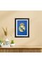 Alayra Real Madrid FC 3D Textured Logo Poster Framed Painting With Black Frame (12 inches x 9inches) - 5
