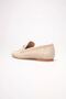 Women's Beige Knitted Patterned Buckle Casual Comfortable Loafer Shoes Tr23Ms09B - 6